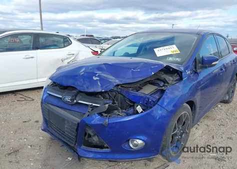 2013 Ford Focus Se из США, поврежденный, VIN 1FADP3K21DL216205